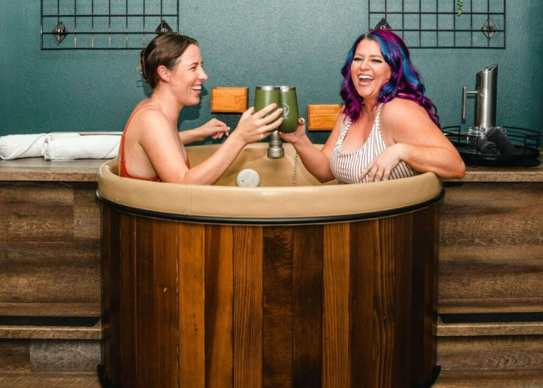 Beer Bath Hydrotherapy is just one of the many services to enjoy at the Oakwell Beer Spa