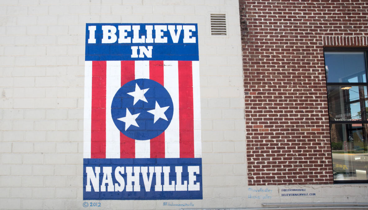 Mural in Nashville, Tennessee