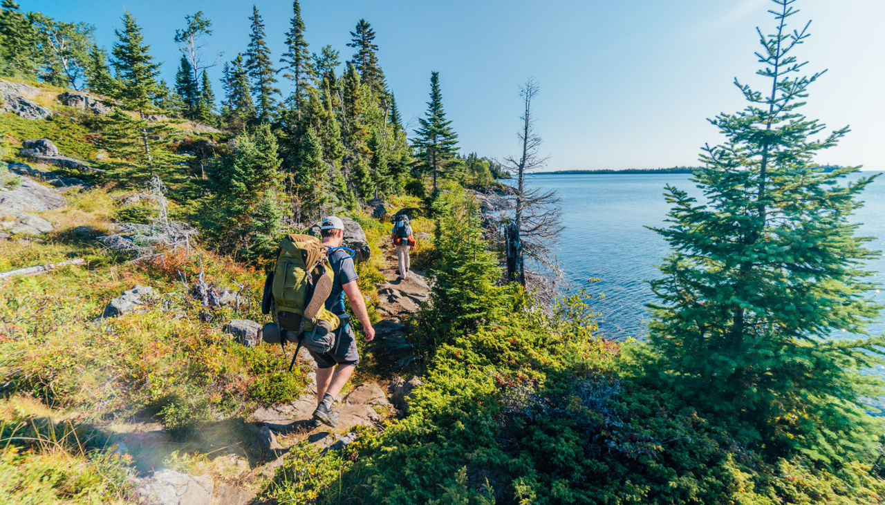 Hiking and backpacking on Isle Royale National Park