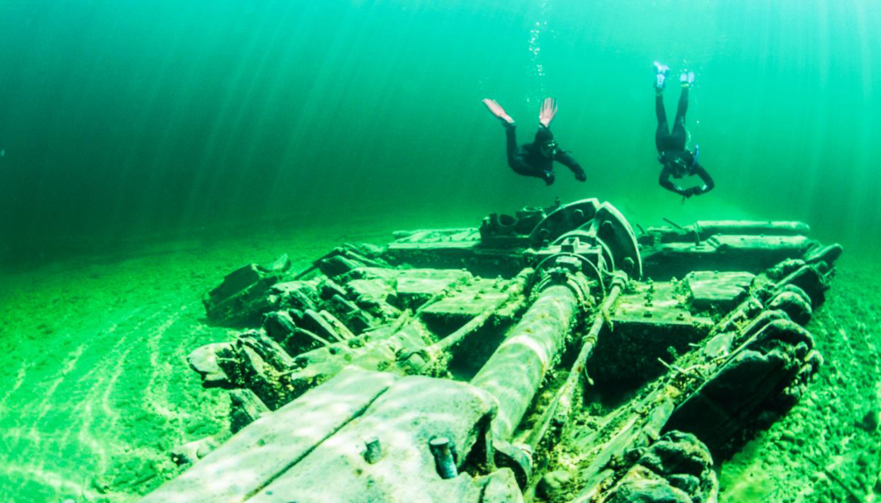 Shipwreck near Isle Royale National Park