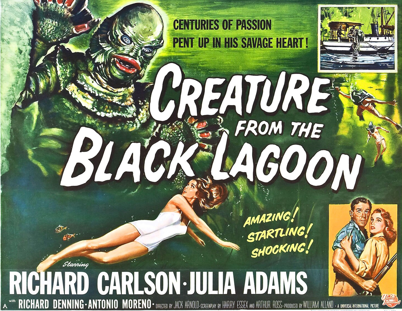 Creature from the Black Lagoon movie poster