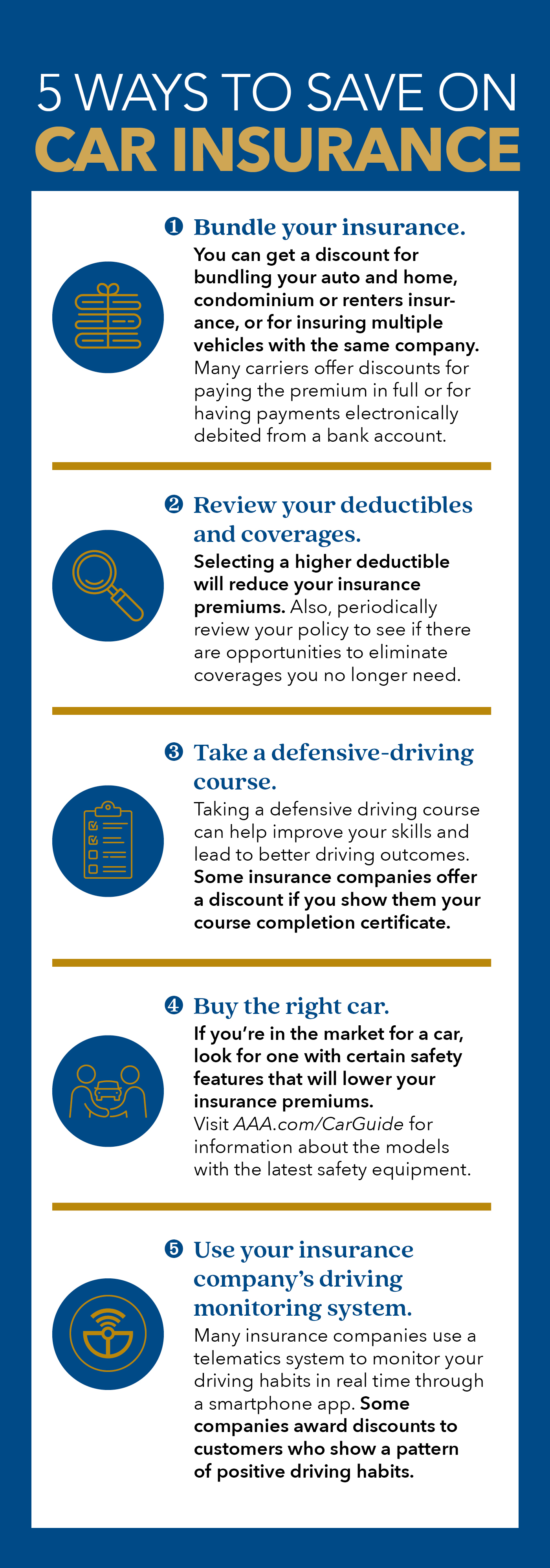 Ways To Save on Auto Insurance