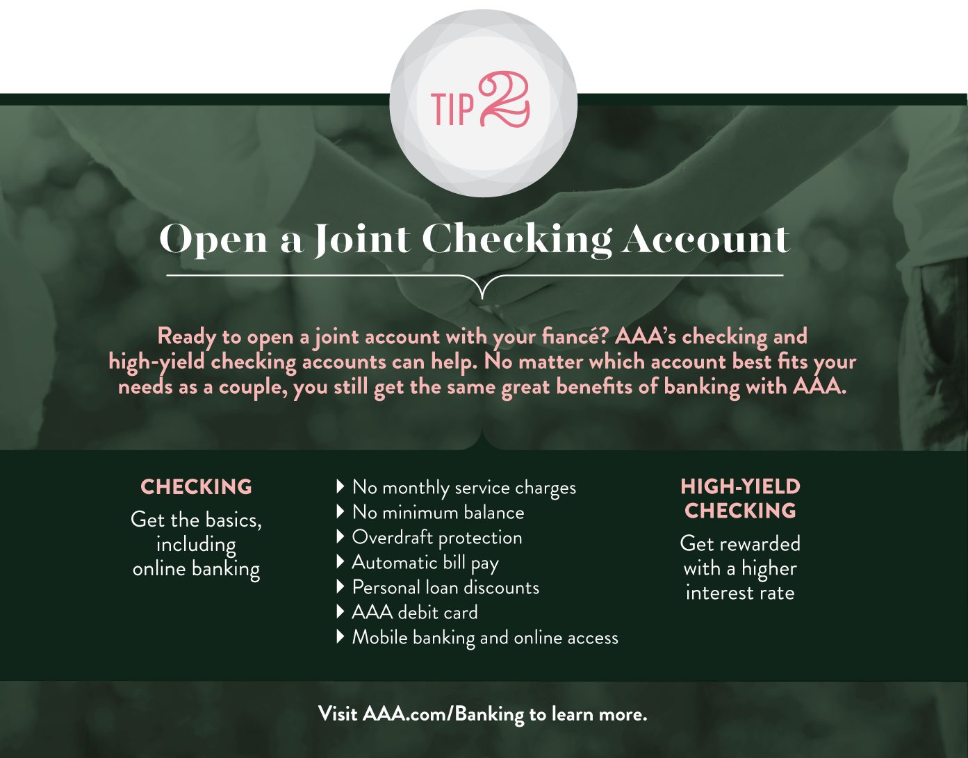 How to open a joint checking account for newly married couples