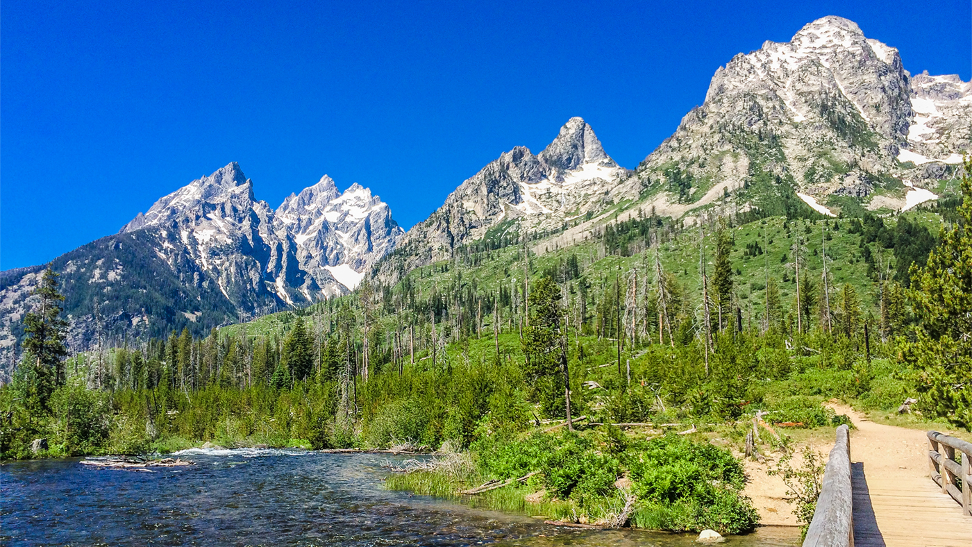 Grand Teton National Park in Wyoming with Bonnie and Grant Sinclair