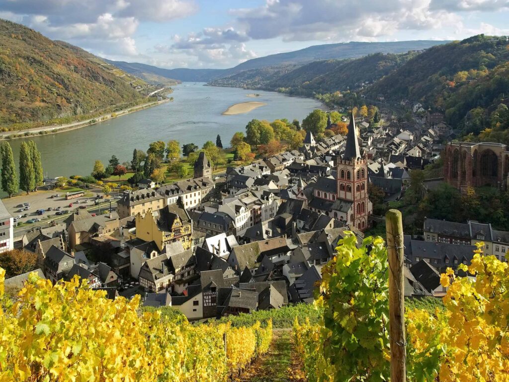 Beethoven and Byron loved the romantic landscapes of the Upper Middle Rhine Valley