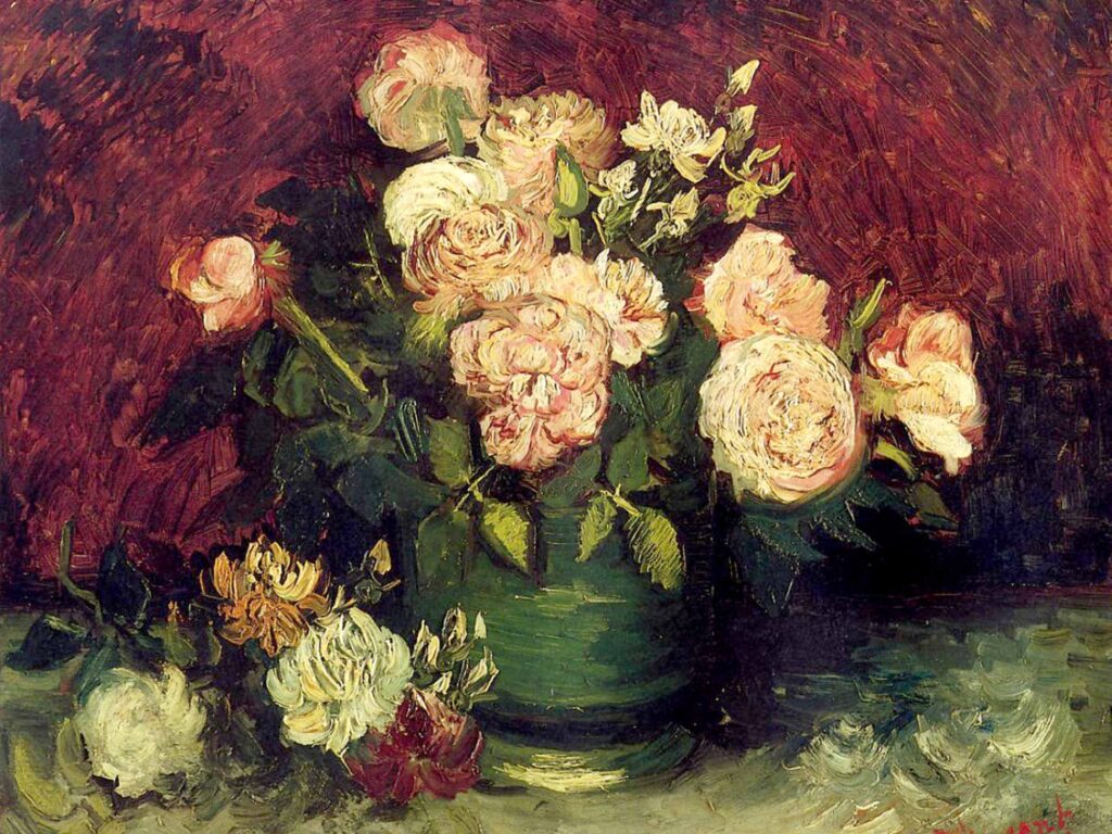 Dutchman Vincent van Gogh [ainted flowers