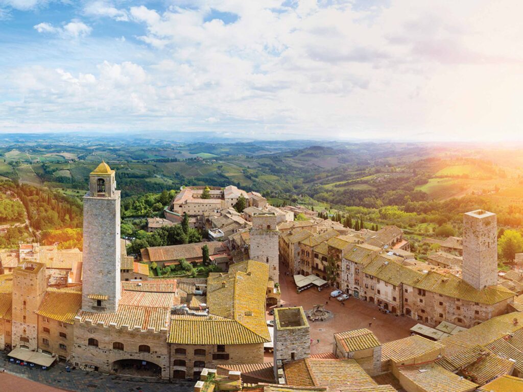 village of San Gimignano