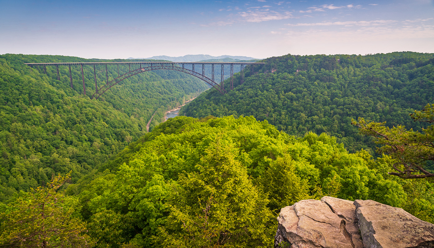 The Bridge at New River Gorge National Park and Preserve in West Virginia