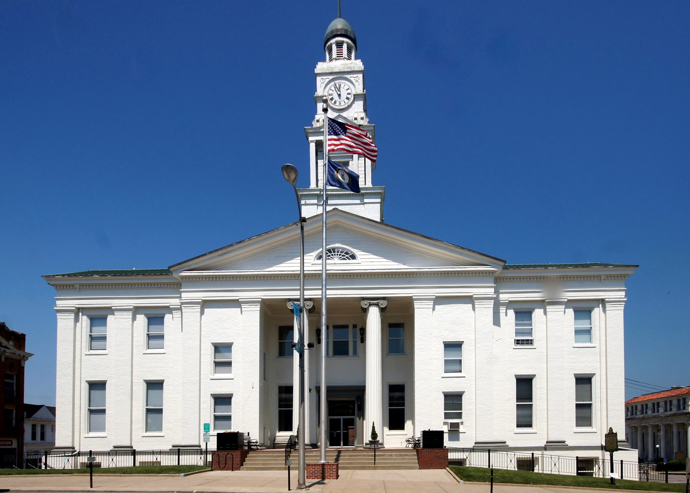 Clark County courthouse in Kentucky