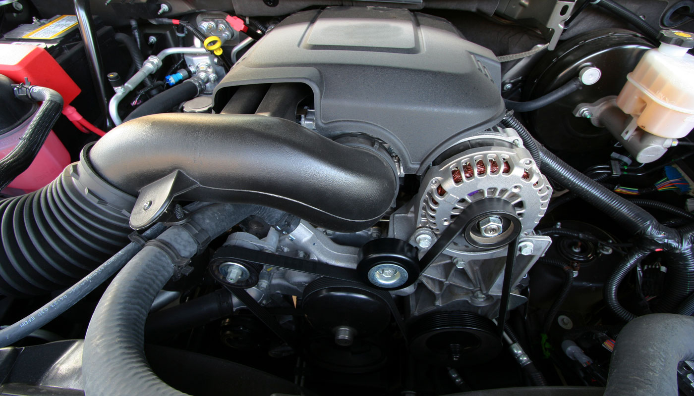 alternator inside car engine