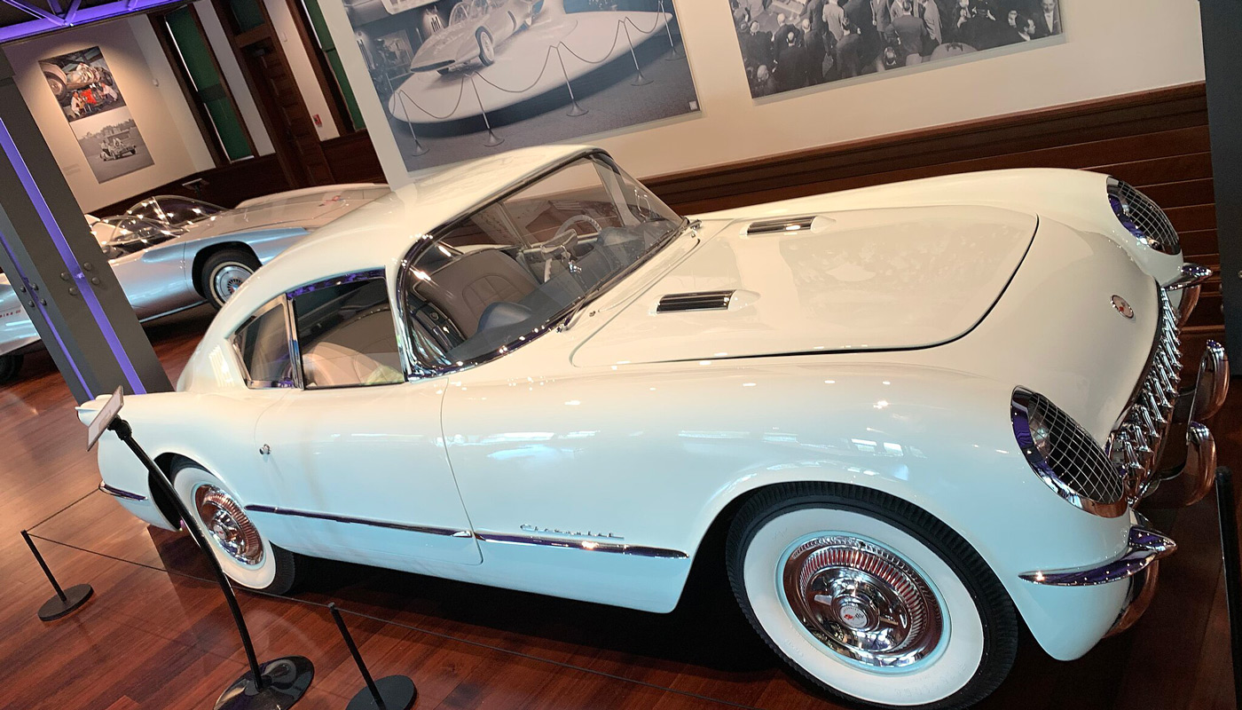 Corvette Corvair in the Ypsilanti Automotive Heritage Museum