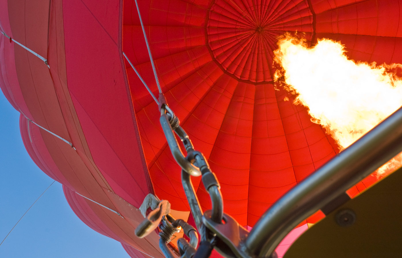 Big Red Hot Air Balloon 