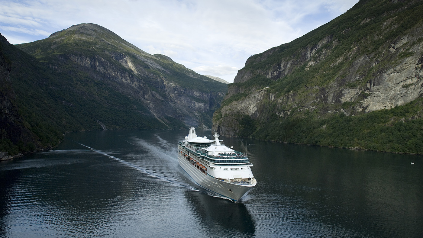 Cruises to Norway sail amid rugged mountains and glacial fjords