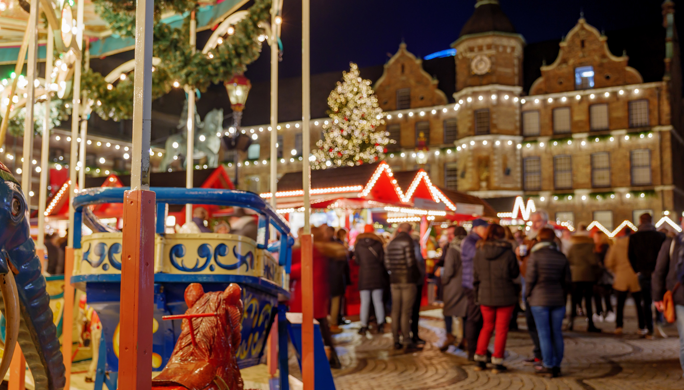 Dusseldorf Christmas Market, Dusseldorf, Germany