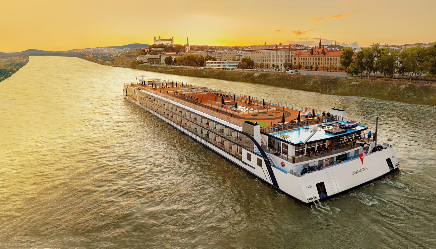 AmaWaterways continues to redefine river cruising with industry-changing ship designs. 
