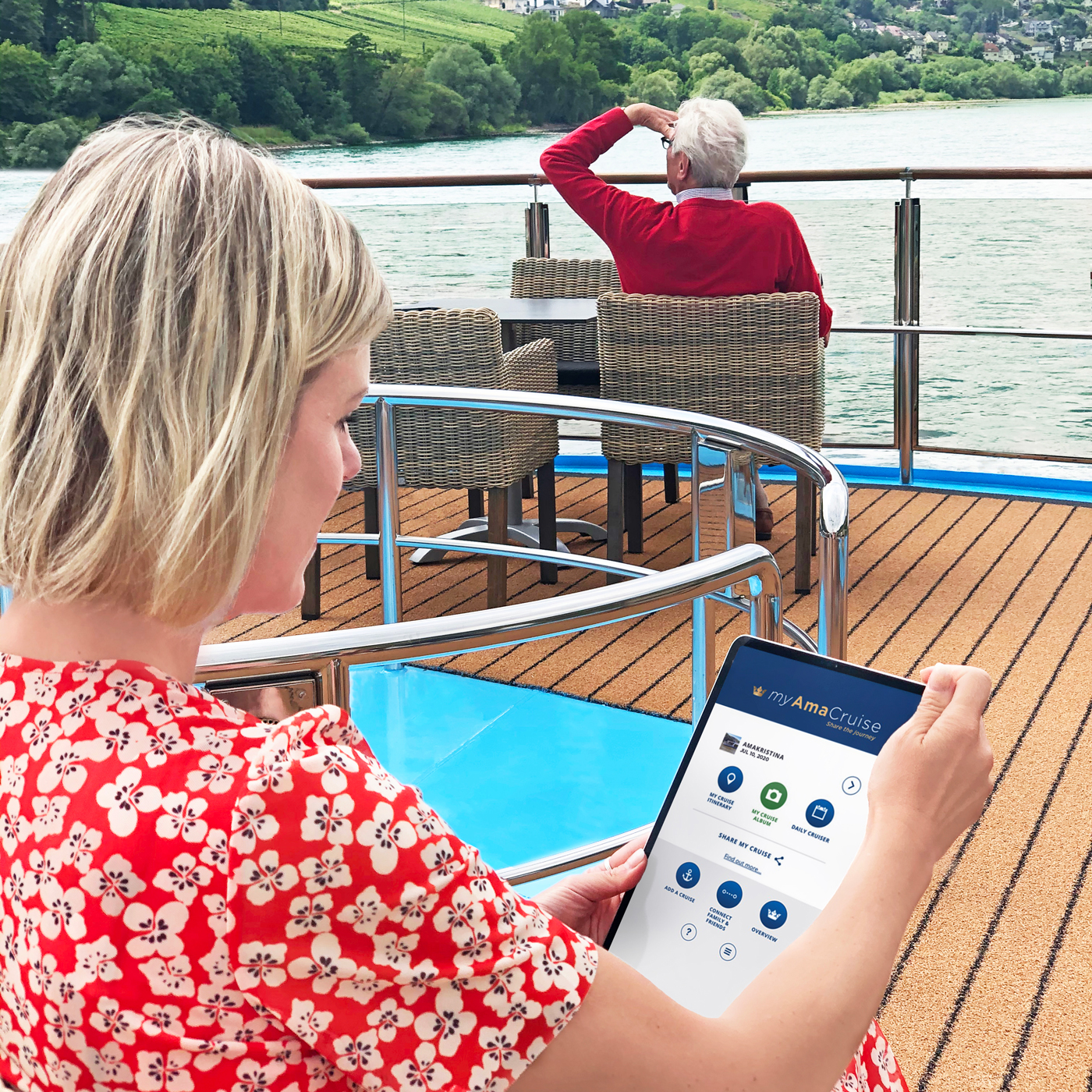 Stay connected throughout your river cruise journey with complimentary Wi-Fi.